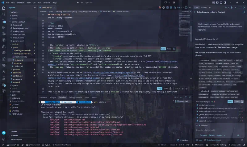 VS Code with GitHub Copilot